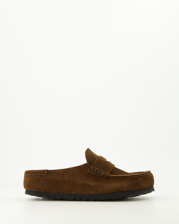 Naples Wrapped Suede Leather Brown