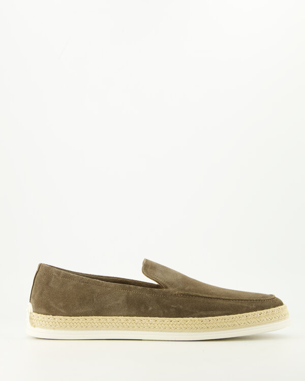 Espadrille Slip On Grau