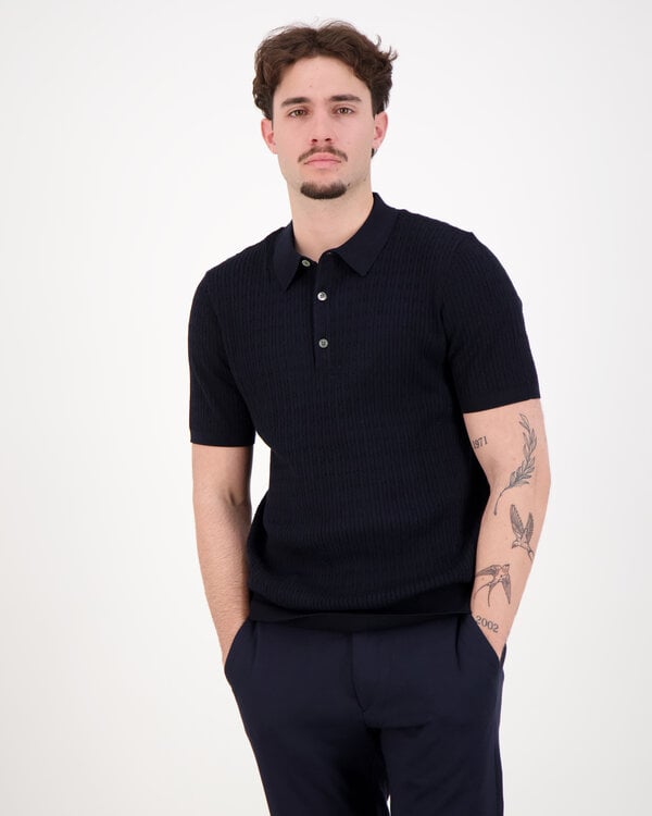 Polo SS Navy Blue