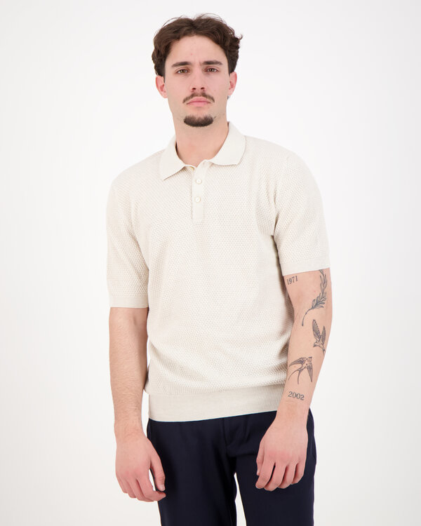 Tennis Polo Beige