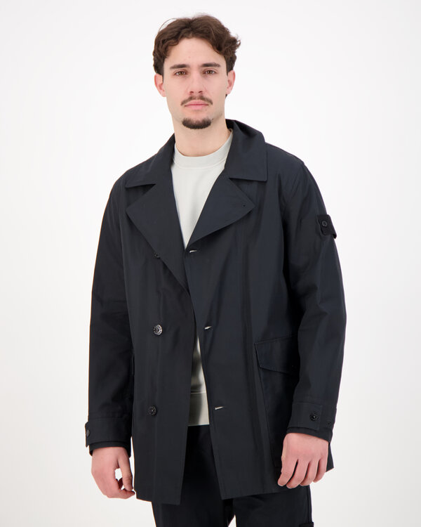 4100046 All Weather Cotton Canvas Ghost Jas Black