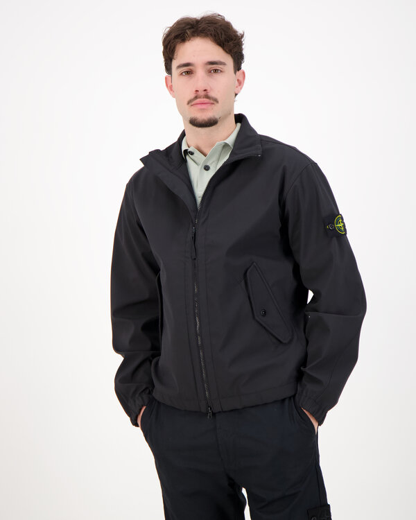 4100022 Light Soft Shell-R Jas Black