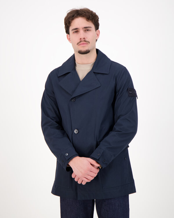 4100046 All Weather Cotton Canvas Ghost Jacket Navy Blue