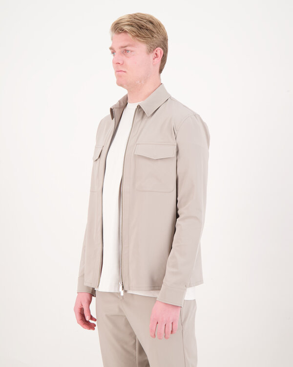 Urus Zip-Up Jacke Beige