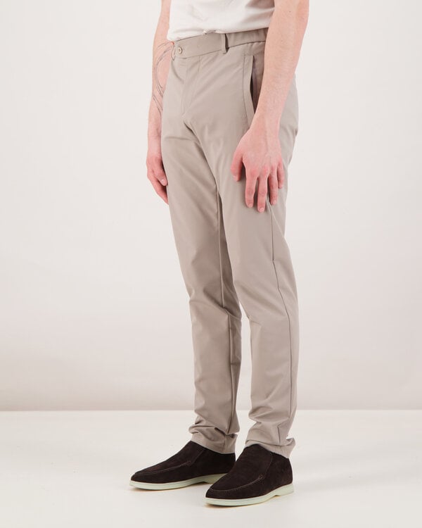Alpha Zip Trouser Beige