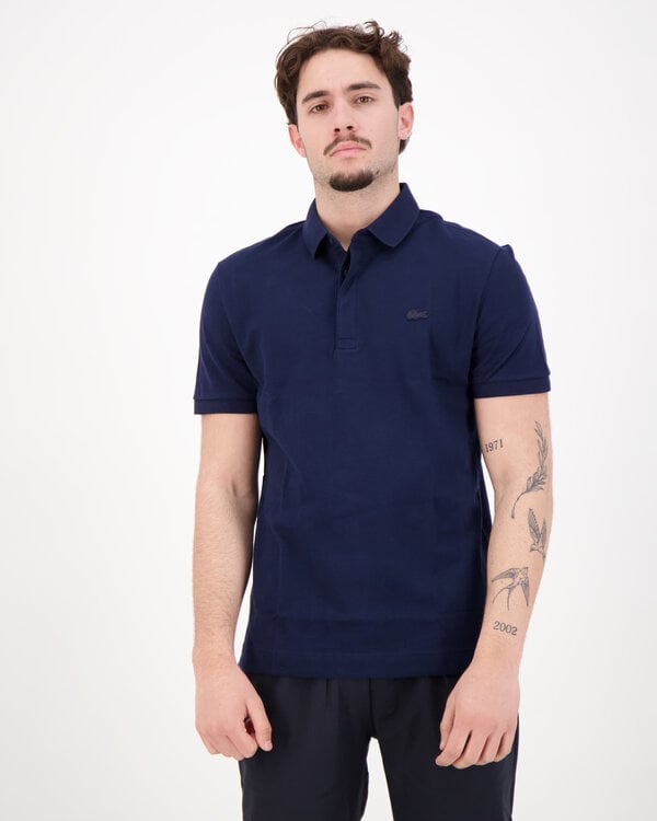 Ton-sur-ton Polo Navy