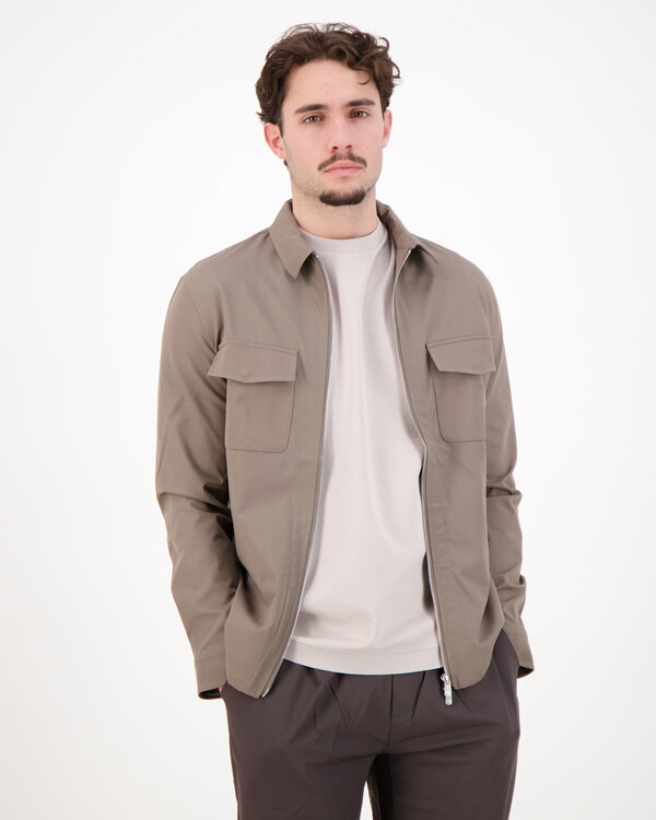 Urus Zip-Up Jacket Taupe