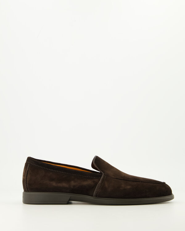 Malibu Suede Loafers Brown
