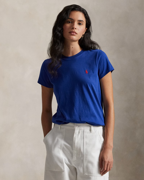 Classic Fit T-Shirt Blauw