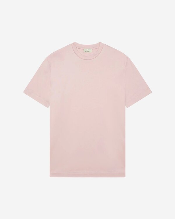 Interlock Supima T-Shirt Roze Zwaan