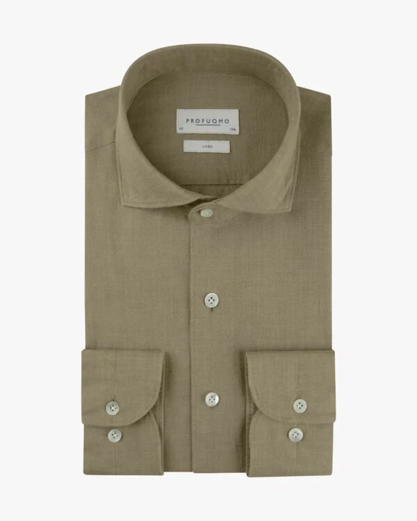 Linen Shirt M.Green