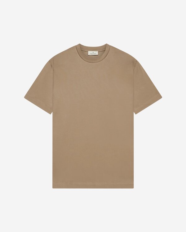 Interlock Supima T-Shirt Almond