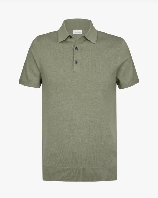 Luxury Basic Polo Grün