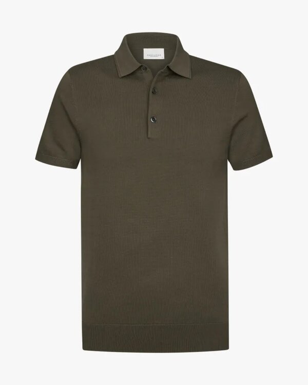 Luxury Basic Polo Braun