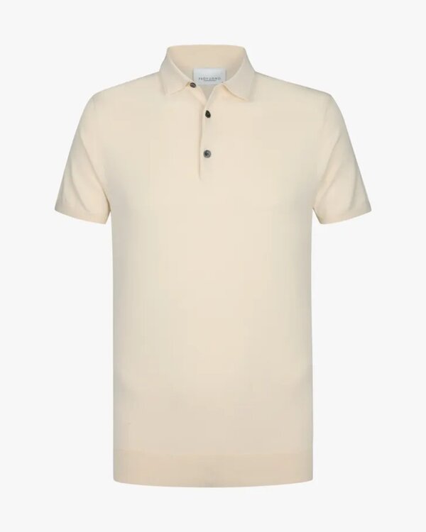 Luxury Basic Polo Off White