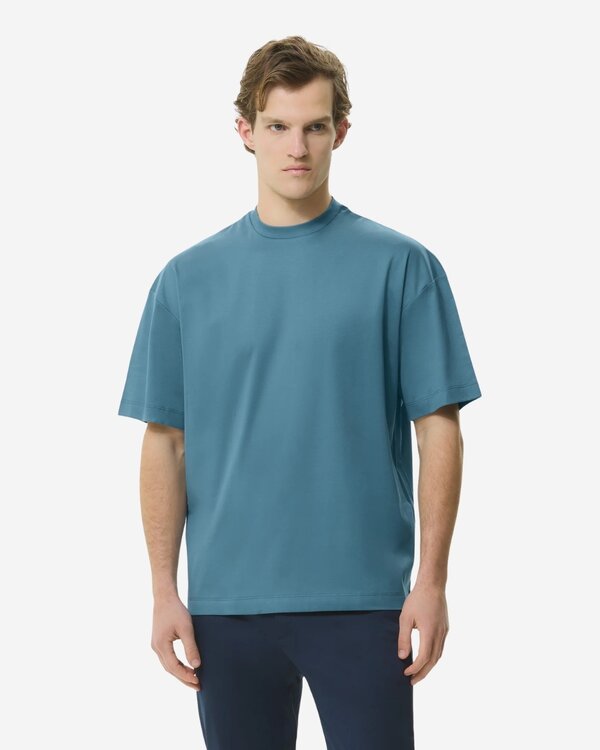 Interlock Supima Oversized T-Shirt Monsoon