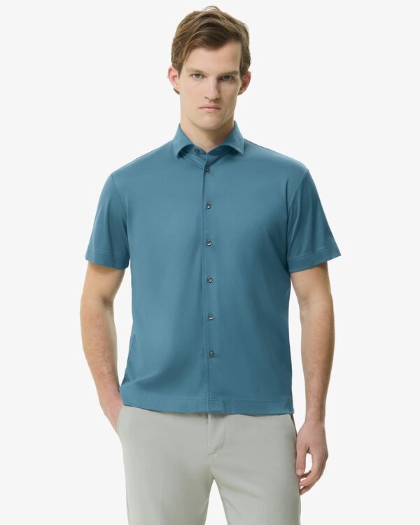 Interlock Supima Shirt S/S Monsoon