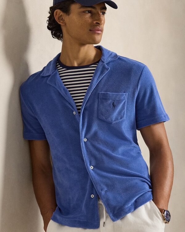 Short Sleeve Shirt Blue