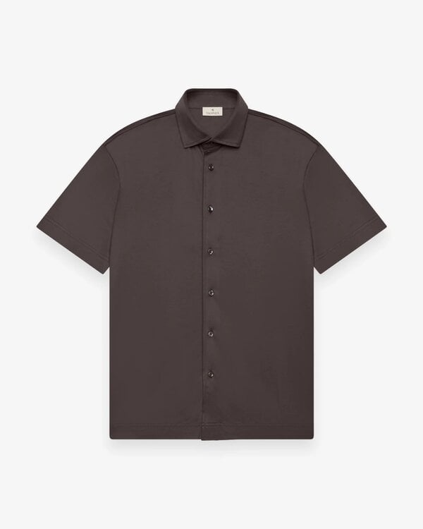 Interlock Supima Shirt S/S Asphalt