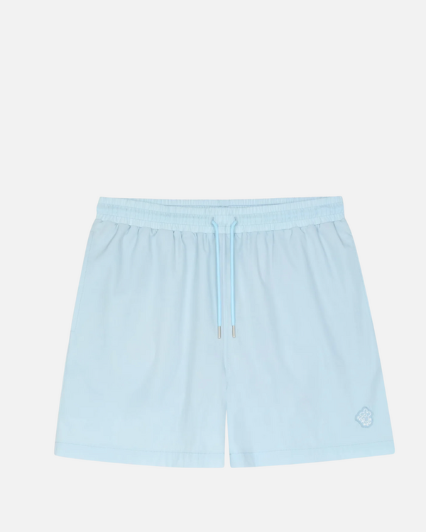 Rubber Blossom Swim Short Licht Blauw