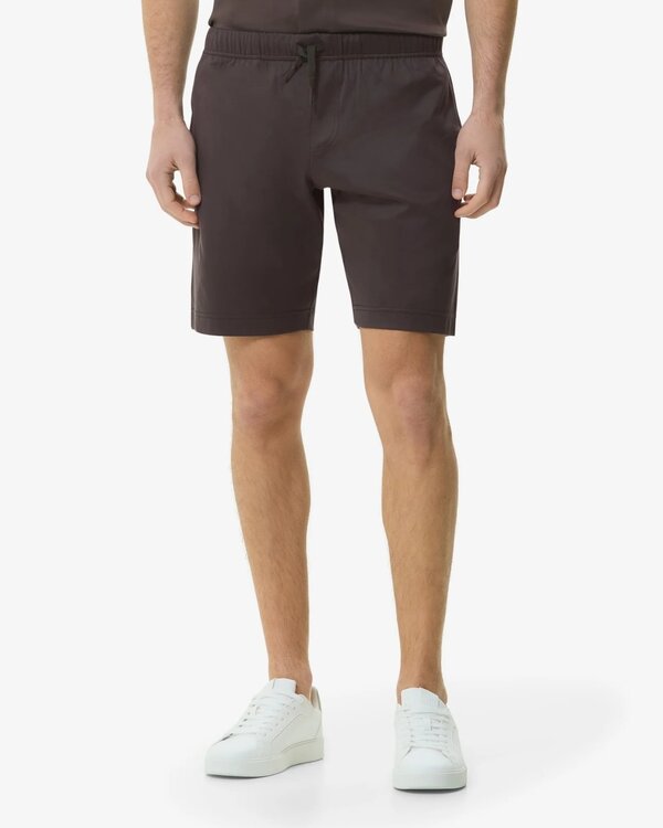 Interlock Supima Sport Shorts Asphalt