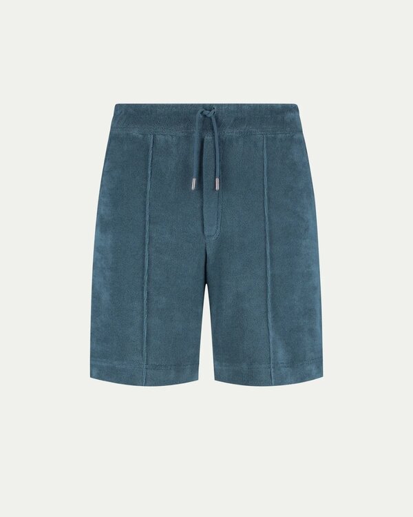 Terry Towelling Leisure Shorts Green