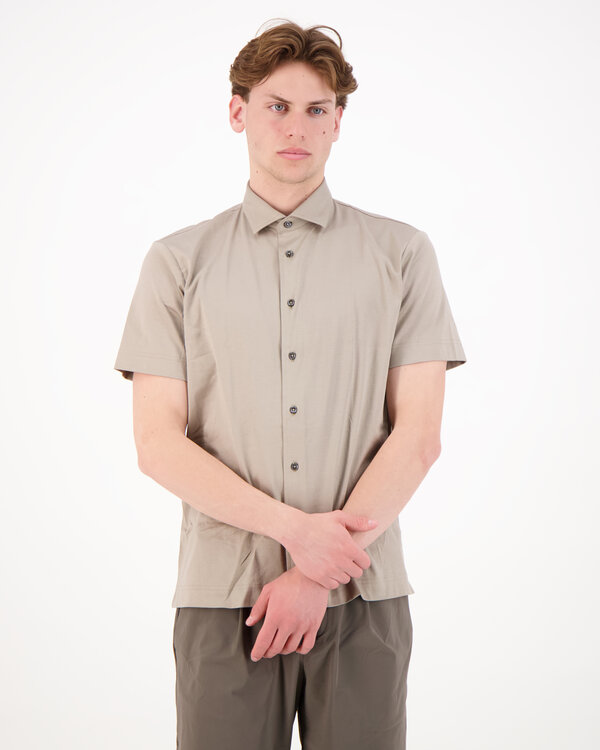 Interlock Supima Shirt S/S Lead Grey