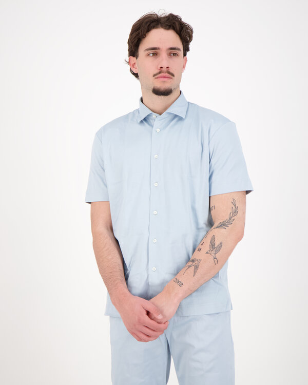 Interlock Supima Shirt S/S Blue Diamond