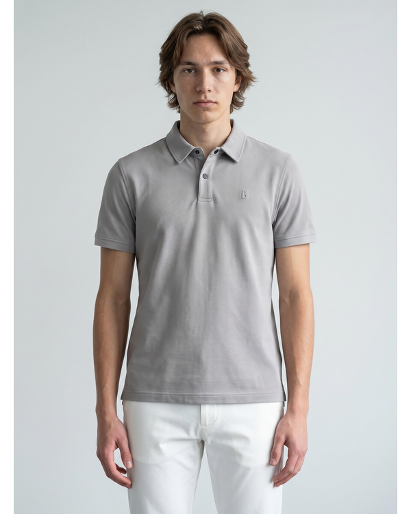 Timo-5F Polo Grau