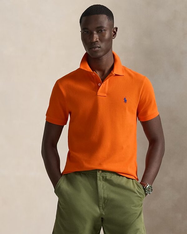 Polo Slim Fit Orange