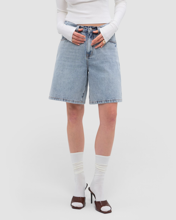 Yumi Bermuda Shorts Blau