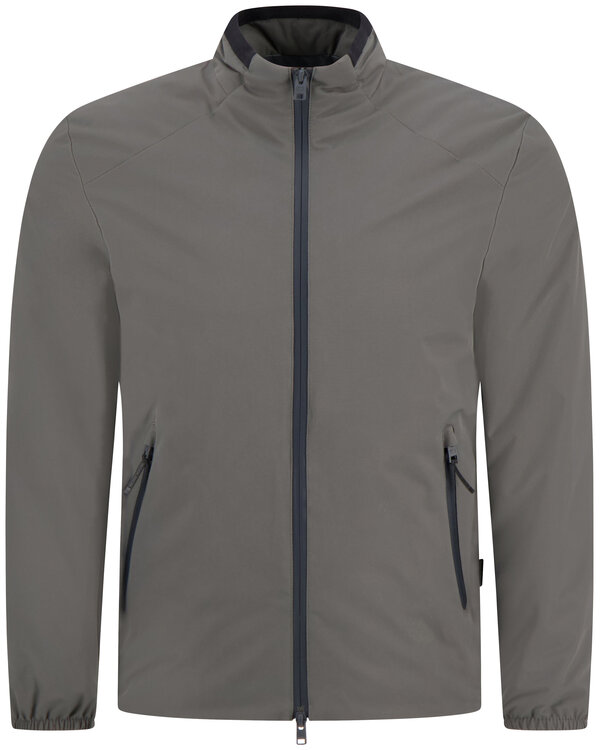 Two Layers Sailing bomberjack Grau
