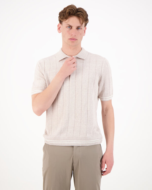 Tennis Polo Beige