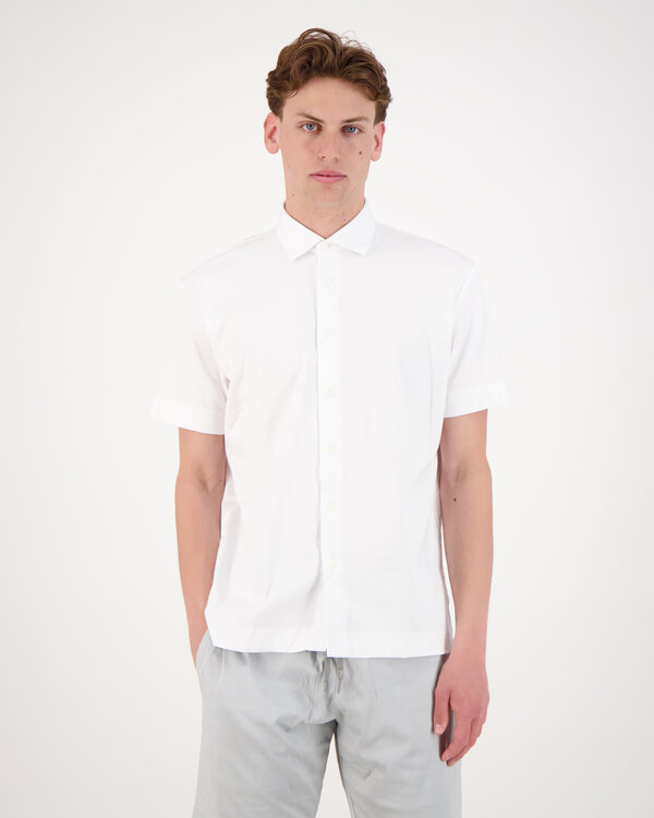 Interlock Supima Shirt S/S Weiß