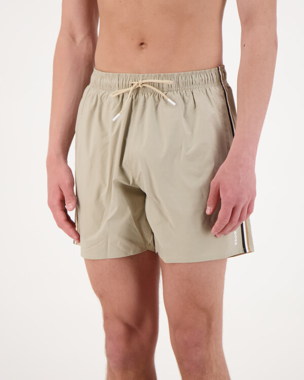 Iconic Swim Short Beige