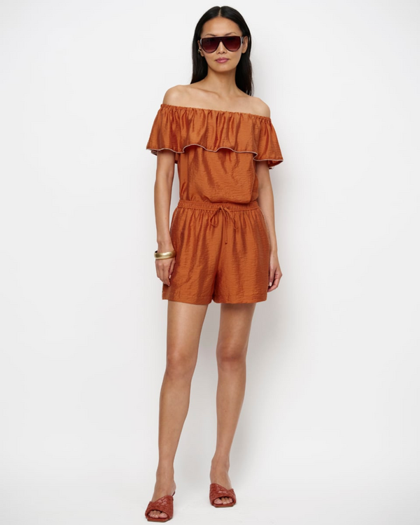 Marais embellished top Orange