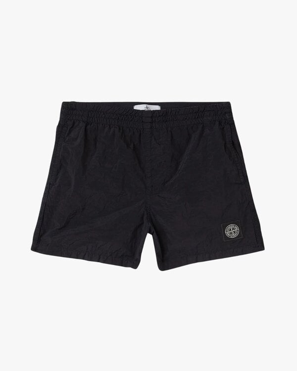B100002 Nylon Metal In Econyl Regenerated Swimshort Zwart