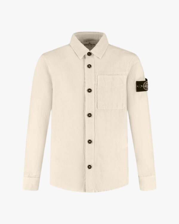 1100003 Linen Overshirt Plaster