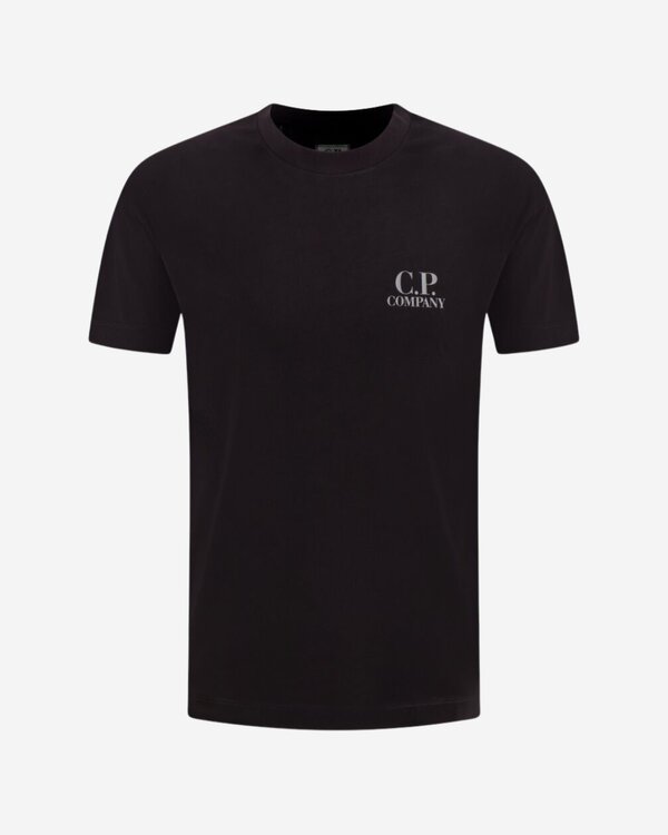 30/1 Jersey SS Logo T-Shirt Black