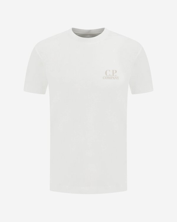 30/1 Jersey SS Logo T-Shirt Weiß