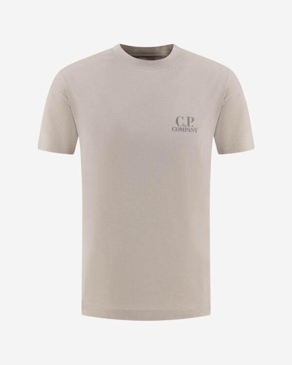 30/1 Jersey SS Logo T-Shirt Grijs