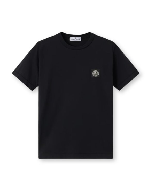 2100002 30/1 Cotton Jersey T-Shirt Black
