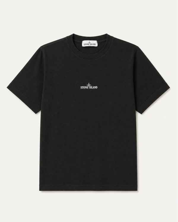 2100009 30/1 Cotton Jersey Shirt Schwarz