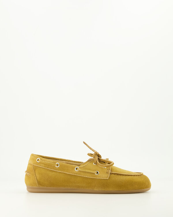 Boat Loafer Brushed Camel