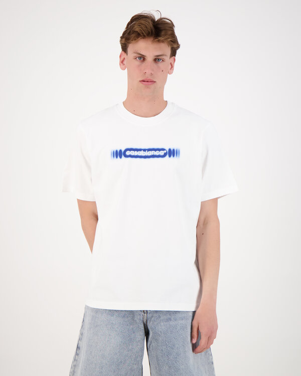 Radiating Logo Classic T-Shirt Wit