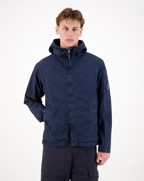 Micro-Reps Hooded Lens Jacket Navy