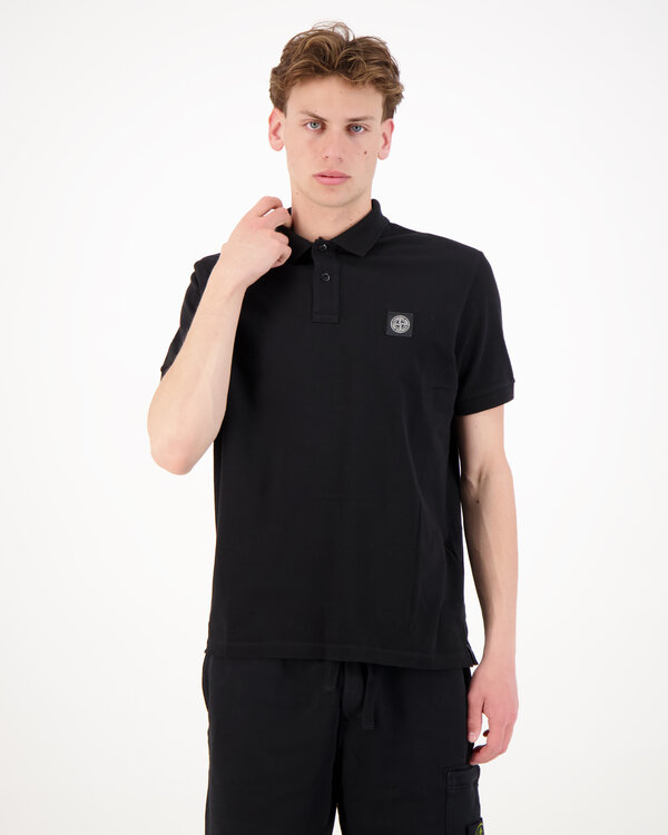 2200008 Pique Polo Schwarz
