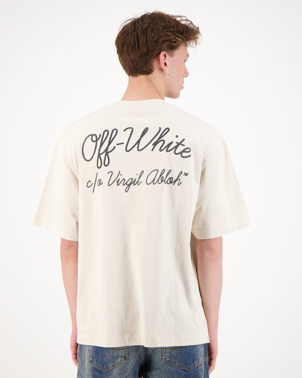 Script Skate T-Shirt Taupe