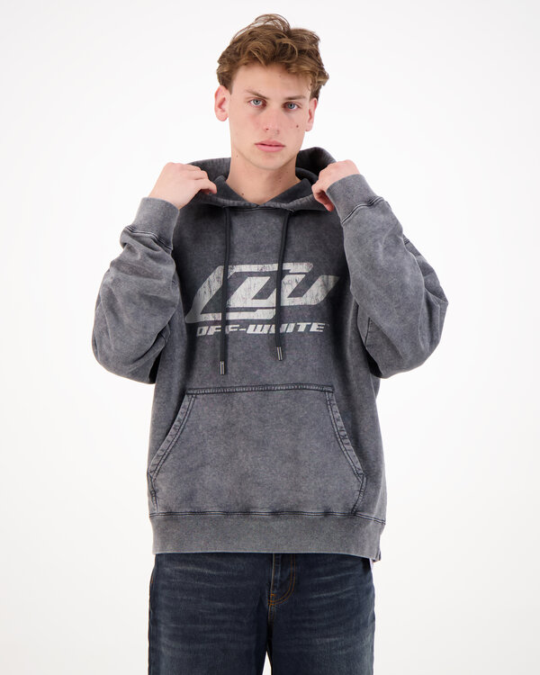 *OW Racing Skate Hoodie Zwart