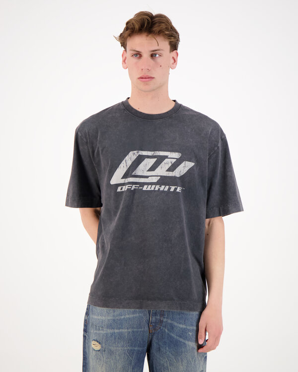 OW Racing SS Skate T-Shirt Zwart